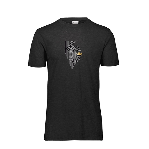 [FTSCUBBK-AS-LOGO3] Decker Men's Tri-Blend T-Shirt - Short Sleeve (Adult S, Black, Logo 3)