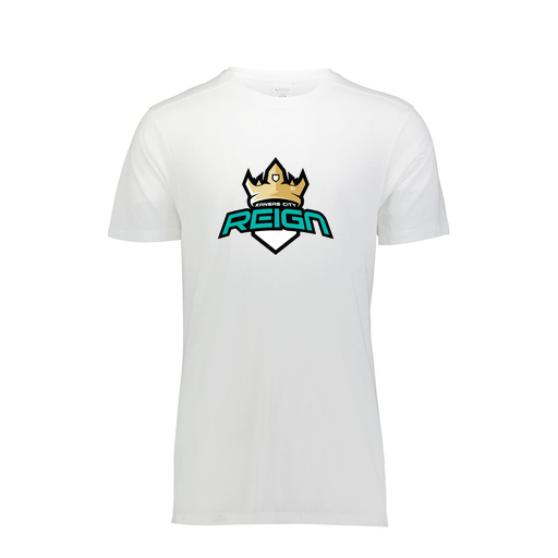 [FTSCUBWH-YS-LOGO1] Decker Youth Tri-Blend T-Shirt - Short Sleeve (Youth S, White, Logo 1)