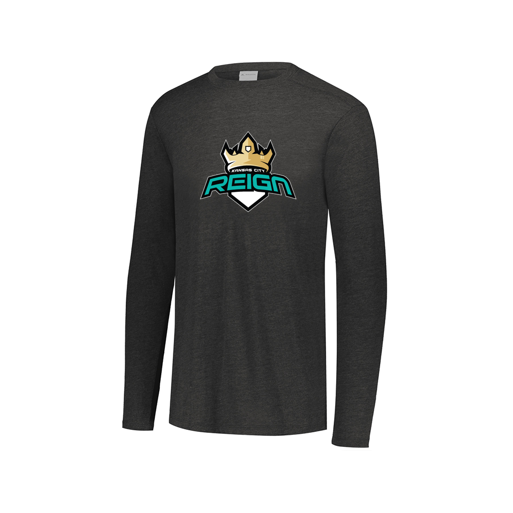 Decker Men's Tri-Blend T-Shirt - Long Sleeve